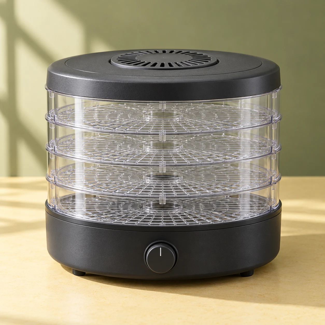 Counter four-tray dehydrator